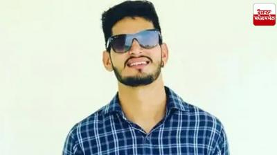 A young man on a motorcycle was hit by a high speed, died