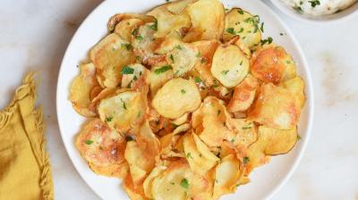Home Made Potato Chips 