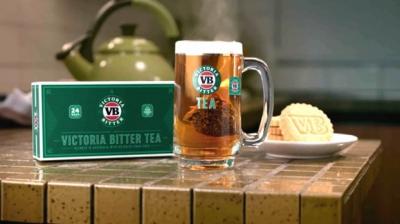 Now the taste of beer in tea