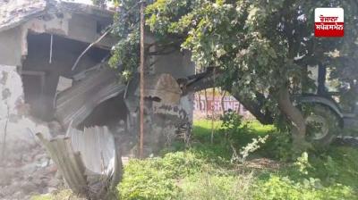 Bulldozer campaign in Khanpur village of Phillaur