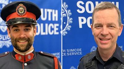 Two police officers shot dead in Canada