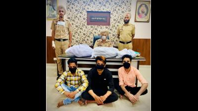 Three youths arrested with drugs