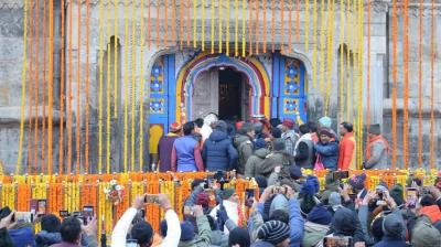 File Photo of Kedarnath temple.