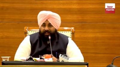 ਪੰਜਾਬ ਦੇ ਸਕੂਲ ਸਿੱਖਿਆ ਮੰਤਰੀ ਹਰਜੋਤ ਸਿੰਘ ਬੈਂਸ