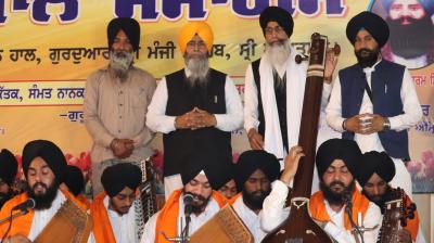  The indulgences found in the Manji Sahib Diwan Hall of the 100th centenary event of Shahidi Saka Panja Sahib,