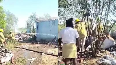 Explosion at a firecracker manufacturing unit in Tamil Nadu