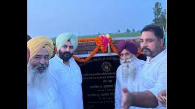 MLA Harmeet Singh Pathanmajra and Gurlal Ghanaur 