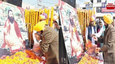 CM Bhagwant Mann congratulated Bhagat Ravidas on his birthday