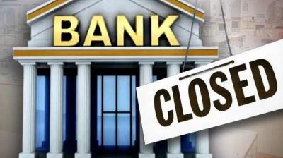 Banks closed