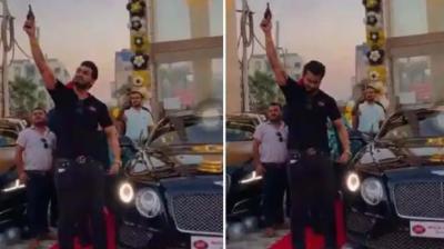 Builder who fired in the air surrendered in the court after 10 days