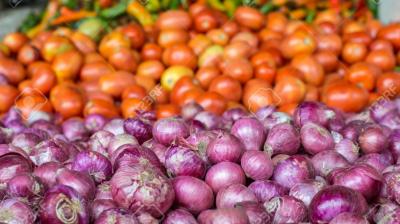  Increased prices of vegetables, tomatoes and onions during the festive season