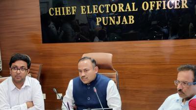 The Chief Electoral Officer has sought a report from the DGP on the firing in the Ajnala election rally...