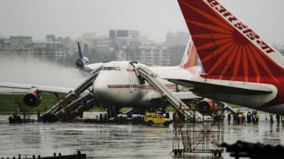 A fire broke out in an Air India plane Karnataka News in punjabi 