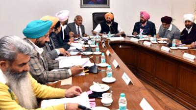 Punjab Cabinet meeting