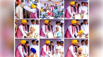 CM Bhagwant Singh Maan honored eminent personalities with state awards