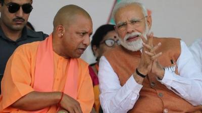 Yogi and modi