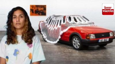 Jasleen Kaur artwork selected for the Turner Prize is displayed