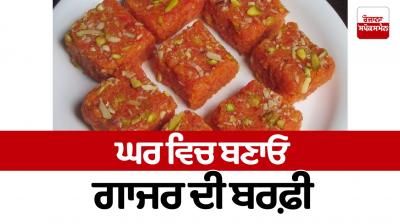 Carrot Barfi Food Recipes