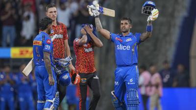 IPL 2024: MI vs SRH: Mumbai Indians win with Suryakumar Yadav's second IPL century