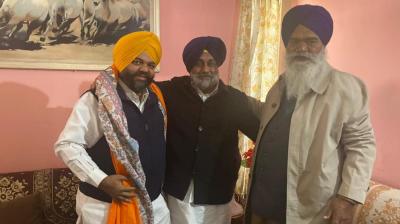 Ajnala and Sukhbir Badal