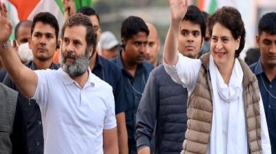 Rahul Gandhi & Priyanka Gandhi 