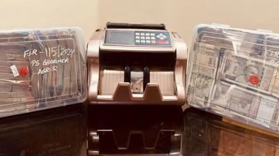 ਹਵਾਲਾ ਰਾਸ਼ੀ ਤੇ ਨੋਟ ਕਾਊਂਟਿੰਗ ਮਸ਼ੀਨ 