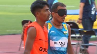 Asian Para Games: Ankur Dhama wins Gold in Men's 1500m T11 event