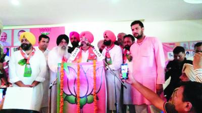 Shwet Malik During Rally