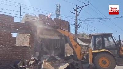 Jalandhar Police bulldozer operation: House of main accused in firing on CIA personnel demolished