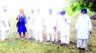 Bhartiya Kisan Union Kulwant Rai Sharma With others 