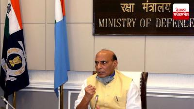  Union defence minister Rajnath Singh