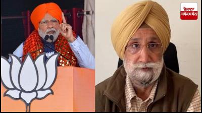 Sukhjinder Singh Randhawa and PM Modi