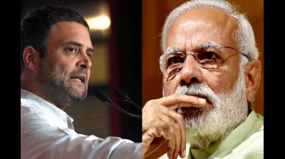 Rahul Gandhi and pm modi 
