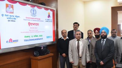 Chief Secretary launches portal for online allotment of government houses in Chandigarh