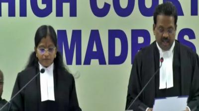 LC Victoria Gowri takes oath as Madras HC judge