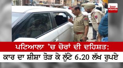 Panic of thieves in Patiala