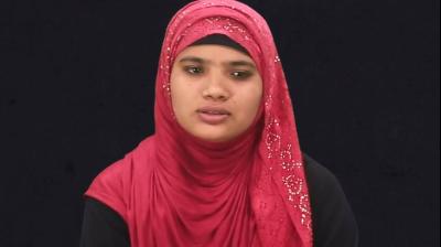 Tasmida first Rohingya girl to enter college in India