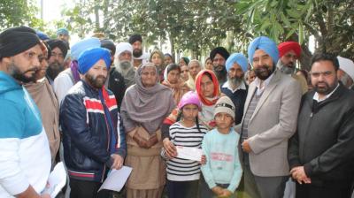 Thanks to the efforts of Dr. Oberoi, Ranjit Singh's body reached home from Dubai