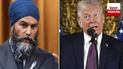 Canadian opposition party leader calls for Trump to be banned from G7 summit