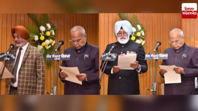 Oath administered to PPSC Chairman Jatinder Singh Aulakh and State Chief Information Commissioner Inderpal Singh