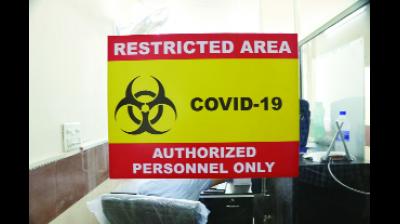 ਪੰਚਕੂਲਾ ਦੇ ਸਰਕਾਰੀ ਹਸਪਤਾਲ ਵਿਚ ਨਵੀਂ ਖੁਲ੍ਹੀ ਹਰਿਆਣਾ ਦੀ ਪਹਿਲੀ ਕੋਰੋਨਾ ਲੈਬ।