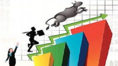 Sensex up 241 points