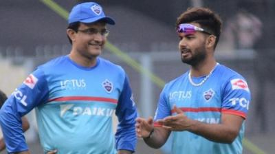 Sourav Ganguly, Rishab Pant 