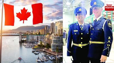 A young man from the village of Atargarh joined the Canadian police