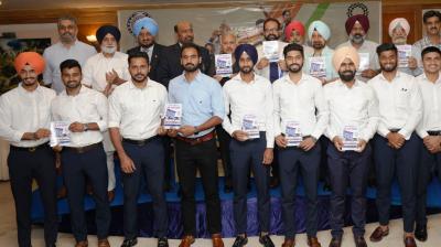 Indian hockey team releases Navdeep Gill's book