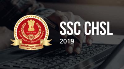 SSC CHSL Recruitment 2019