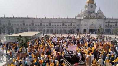Panthik Akali Lehar Protest 