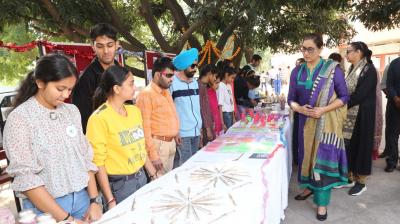 Sri Guru Gobind Singh College celebrated Green Diwali