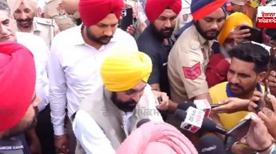 CM Bhagwant Mann gets emotional during visit to flood affected area in Ferozepur