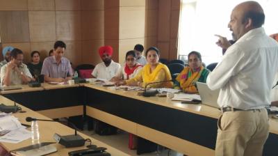 Education Department training workshop